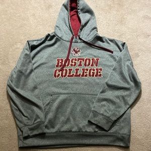 Boston College hooded sweatshirt size XL